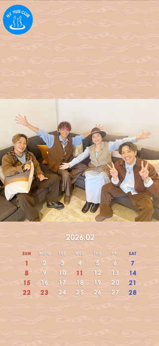 HY HUB CLUB Calendar 202602